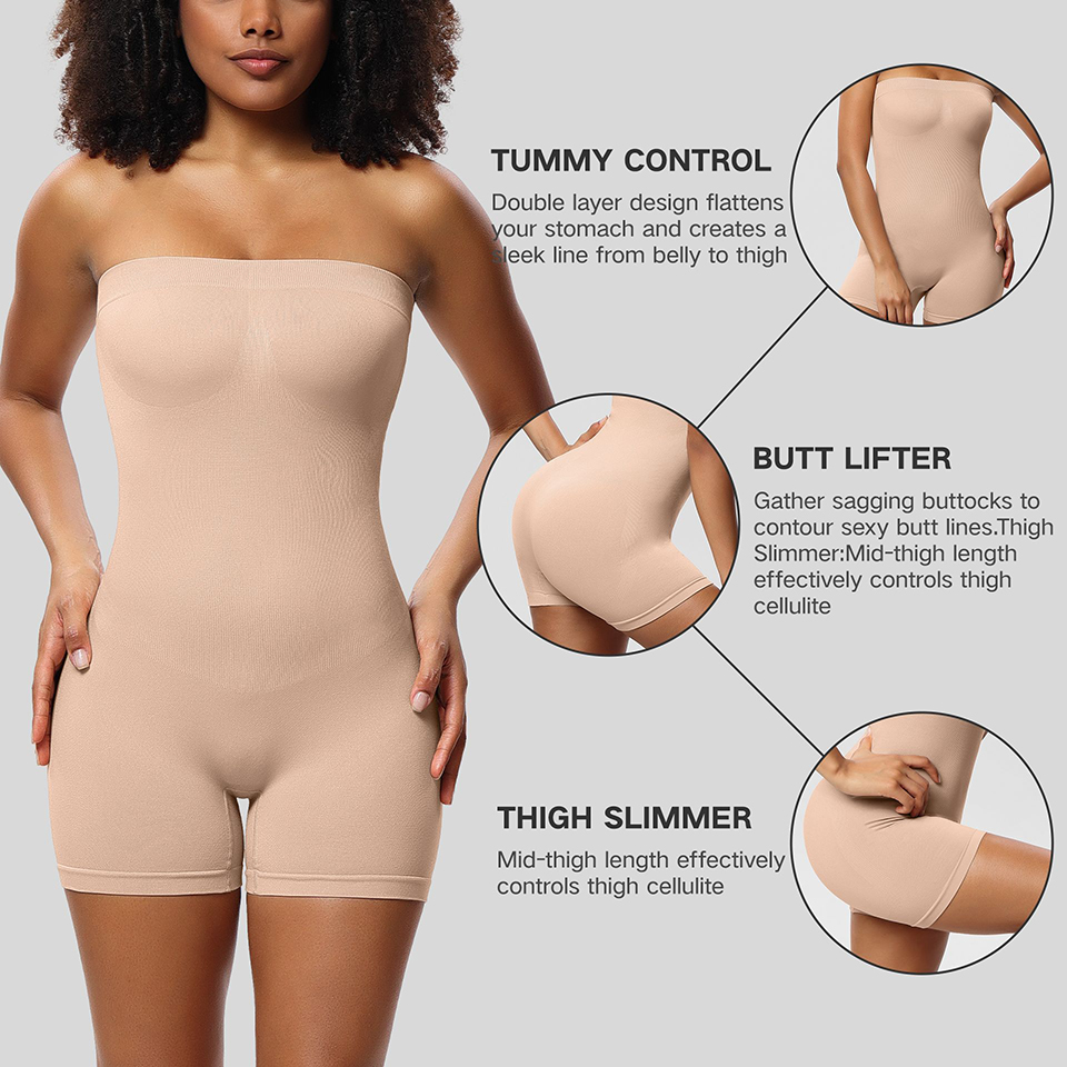 Body Shapewear senza spalline  - Shapewear Bodysuit Firm recensione e prezzo